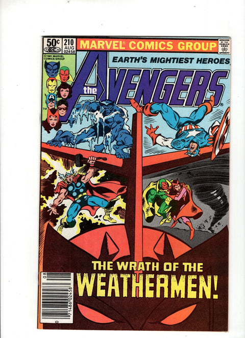 The Avengers, Vol. 1 #210 (1981) Newsstand Edition   Newsstand Edition  Buy & Sell Comics Online Comic Shop Toronto Canada