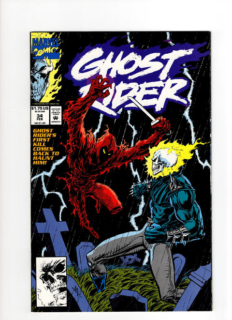 Ghost Rider, Vol. 2 #34 (1992)      Buy & Sell Comics Online Comic Shop Toronto Canada