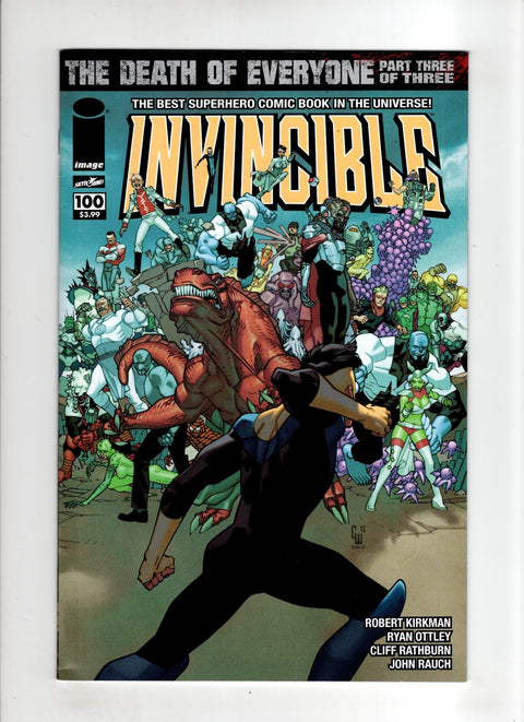 Invincible #100 (Cvr B) (2013) Cory Walker Variant B Cory Walker Variant  Buy & Sell Comics Online Comic Shop Toronto Canada