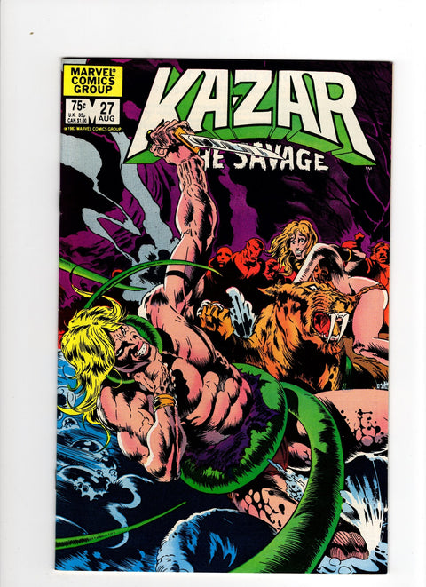 Ka-Zar, Vol. 3 #27 (1983)      Buy & Sell Comics Online Comic Shop Toronto Canada