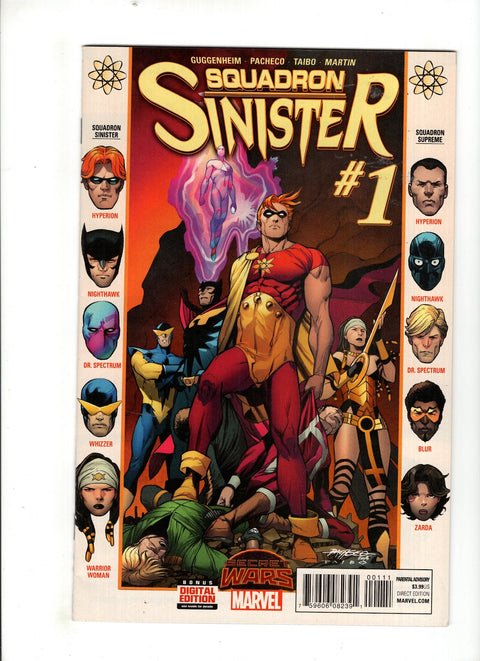 Squadron Sinister #1 (Cvr A) (2015) Carlos Pacheco  A Carlos Pacheco  Buy & Sell Comics Online Comic Shop Toronto Canada