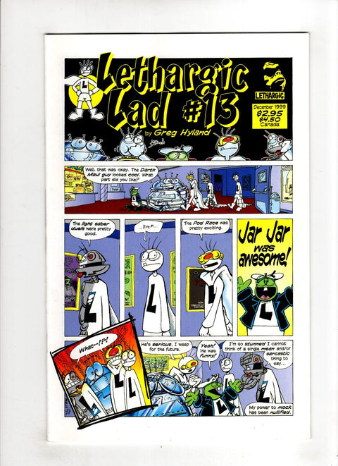 Lethargic Lad (Destination Entertainment) #13 (1999)     Buy & Sell Comics Online Comic Shop Toronto Canada
