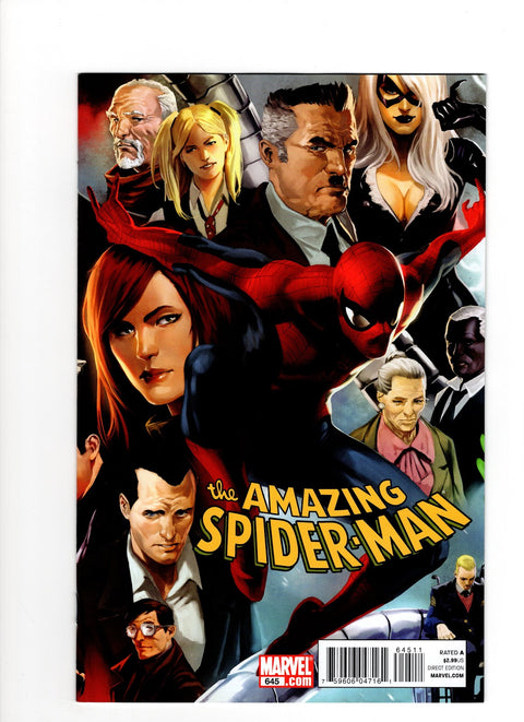 The Amazing Spider-Man, Vol. 2 #645 (Cvr A) (2010) Marko Djurdjević  A Marko Djurdjević  Buy & Sell Comics Online Comic Shop Toronto Canada