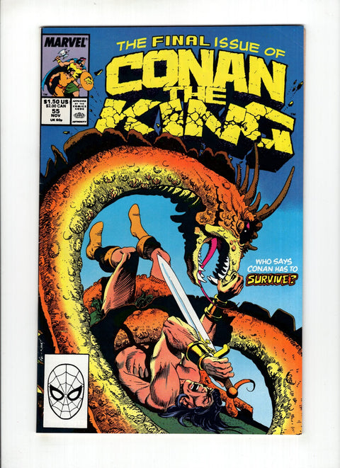 King Conan / Conan the King #55 (1989)      Buy & Sell Comics Online Comic Shop Toronto Canada