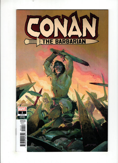 Conan the Barbarian, Vol. 3 #1 (Cvr E) (2019) Esad Ribic Teaser  E Esad Ribic Teaser  Buy & Sell Comics Online Comic Shop Toronto Canada