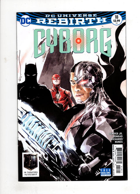 Cyborg, Vol. 2 #18 (Cvr B) (2017) Dustin Nguyen Justice League Variant  B Dustin Nguyen Justice League Variant  Buy & Sell Comics Online Comic Shop Toronto Canada