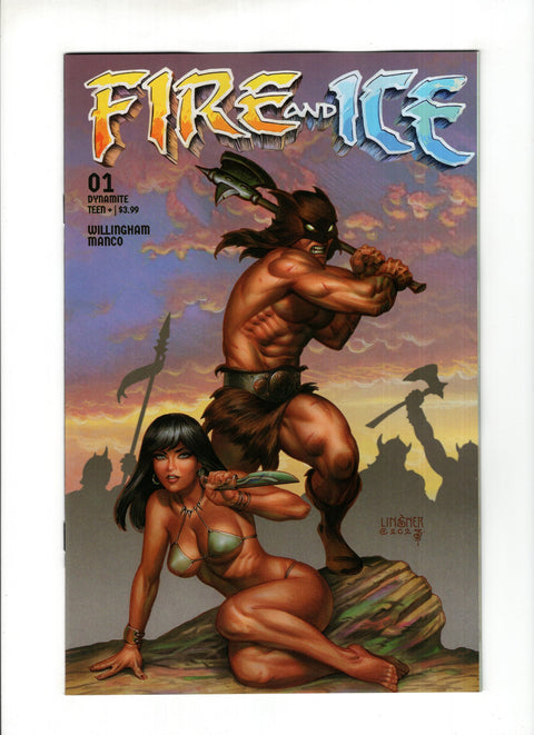Fire And Ice #1E 1:10 Joseph Michael Linsner Incentive Variant