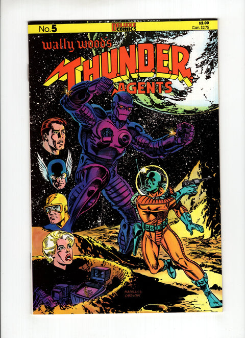 Wally Wood's T.H.U.N.D.E.R. Agents #1-5