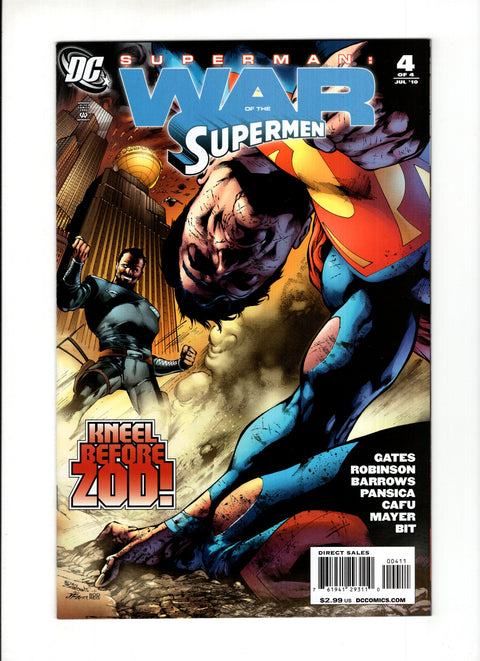 Superman: War of the Supermen #1-4