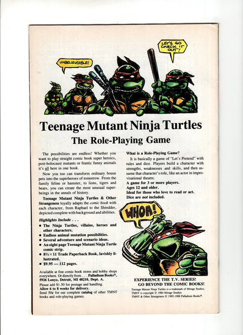 Teenage Mutant Ninja Turtles Adventures, Vol. 1 #2C