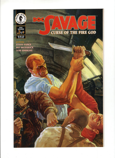 Doc Savage: Curse of the Fire God #1-4 (1995) Complete Series