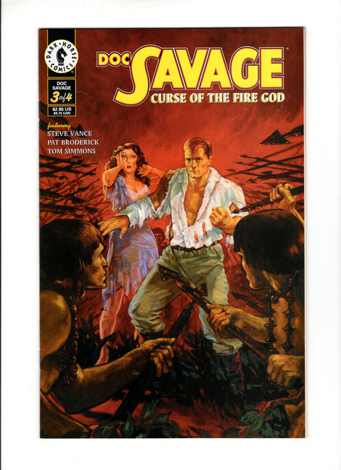 Doc Savage: Curse of the Fire God #1-4 (1995) Complete Series