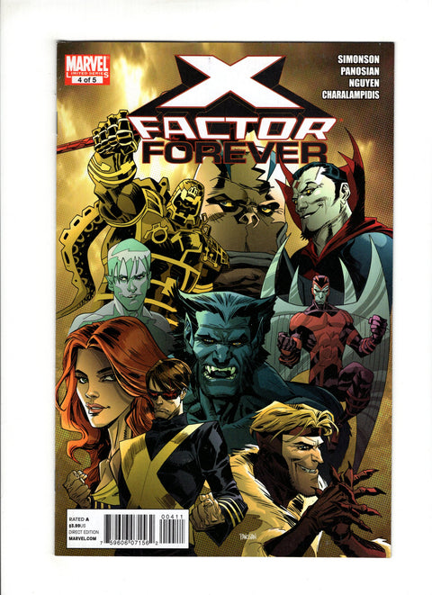 X-Factor Forever #1-5 (2010) Complete Series