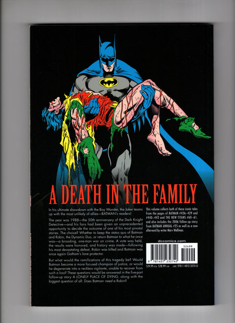 Batman: A Death in the Family #TP-N (2011) 2011 Printing