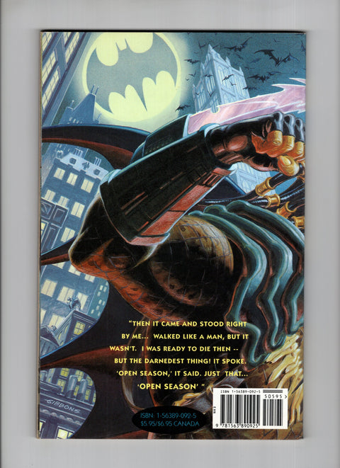 Batman Versus Predator: The Collected Edition #TP-A (1993)