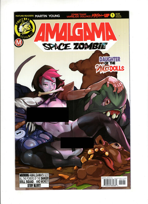 Amalgama Space Zombie #1 (Cvr F) (2019) TMChu Risque