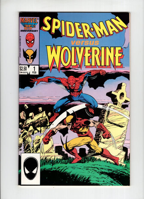 Spider-Man vs. Wolverine, Vol. 1 #1 (1986)      Buy & Sell Comics Online Comic Shop Toronto Canada