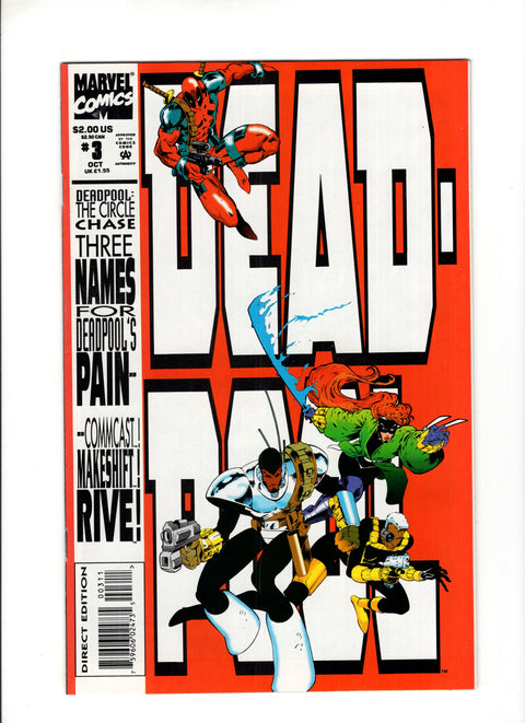 Deadpool: The Circle Chase #1-4 (1993) Complete Series