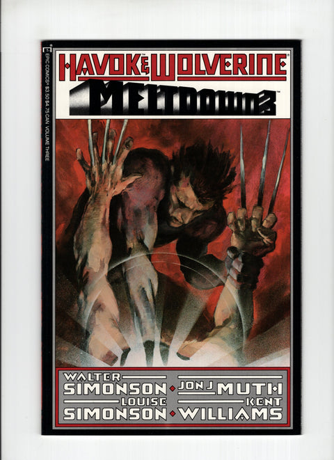 Havok and Wolverine: Meltdown #1 (1988) Complete Series