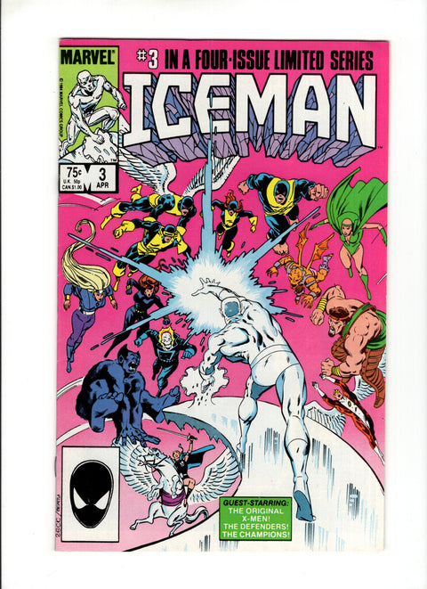 Iceman, Vol. 1 #1-4 (1984) Complete Series