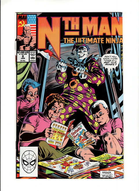 Nth Man #8 (1990)      Buy & Sell Comics Online Comic Shop Toronto Canada