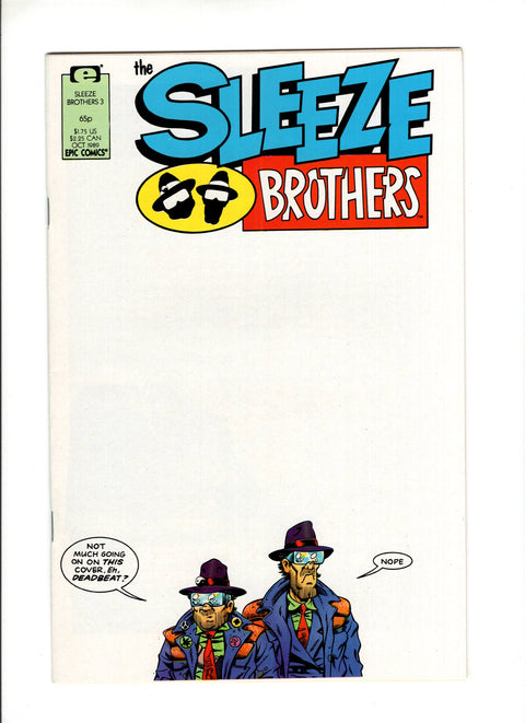 The Sleeze Brothers #1-6 (1989) Complete Series