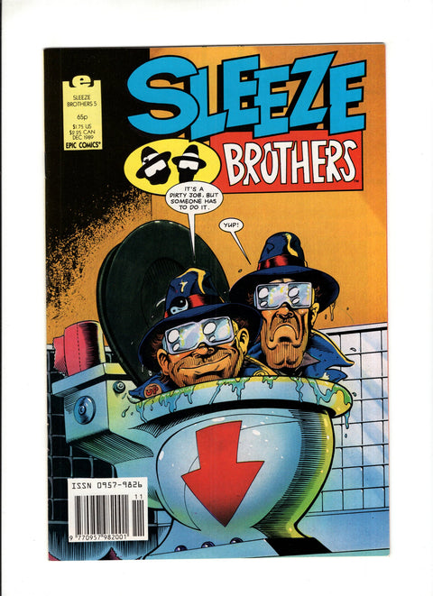 The Sleeze Brothers #1-6 (1989) Complete Series