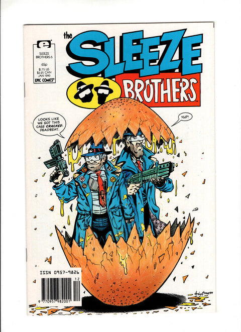 The Sleeze Brothers #1-6 (1989) Complete Series