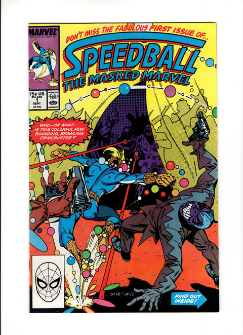 Speedball The Masked Marvel #1 (1988)      Buy & Sell Comics Online Comic Shop Toronto Canada