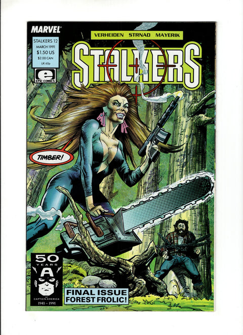 Stalkers #1-12 (1990) Complete Series