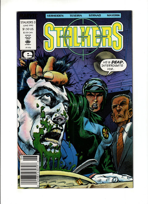 Stalkers #1-12 (1990) Complete Series