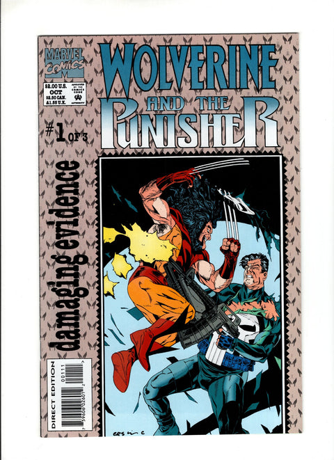 Wolverine / Punisher: Damaging Evidence #1-3 (1993) Complete Series   Complete Series  Buy & Sell Comics Online Comic Shop Toronto Canada