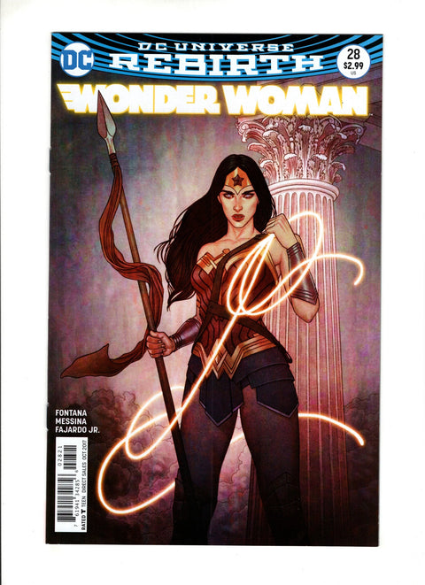 Wonder Woman, Vol. 5 #28 (Cvr B) (2017) Jenny Frison Variant  B Jenny Frison Variant  Buy & Sell Comics Online Comic Shop Toronto Canada