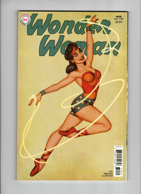 Wonder Woman, Vol. 5 #750 (Cvr C) (2020) Jenny Frison 1950s Variant  C Jenny Frison 1950s Variant  Buy & Sell Comics Online Comic Shop Toronto Canada