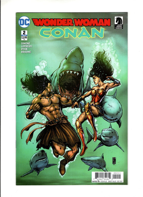 Wonder Woman / Conan #2 (Cvr A) (2017) Regular Darick Robertson Cover  A Regular Darick Robertson Cover  Buy & Sell Comics Online Comic Shop Toronto Canada