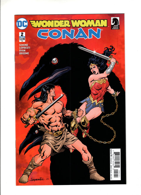 Wonder Woman / Conan #2 (Cvr B) (2017) Variant Aaron Lopresti Cover  B Variant Aaron Lopresti Cover  Buy & Sell Comics Online Comic Shop Toronto Canada