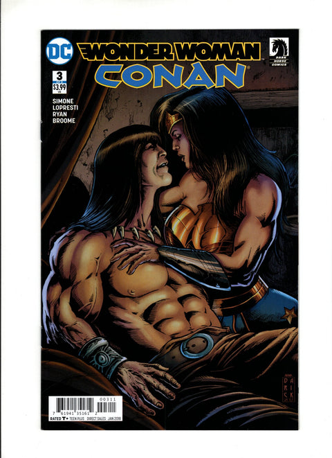 Wonder Woman / Conan #3 (Cvr A) (2017) Regular Darick Robertson Cover  A Regular Darick Robertson Cover  Buy & Sell Comics Online Comic Shop Toronto Canada