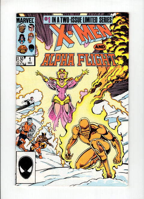 X-Men / Alpha Flight, Vol. 1 #1-2 (1985) Complete Series   Complete Series  Buy & Sell Comics Online Comic Shop Toronto Canada