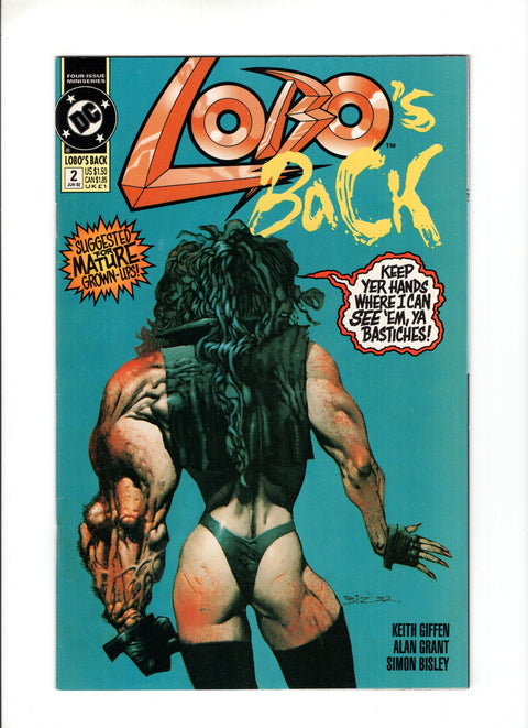 Lobo's Back #1-4 (1992) Complete Series