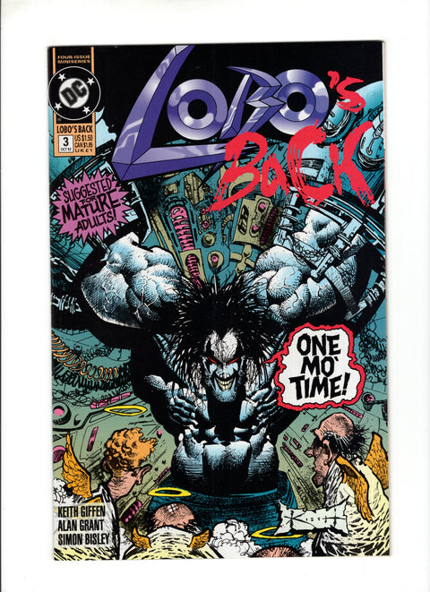 Lobo's Back #1-4 (1992) Complete Series