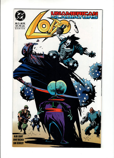Lobo: Unamerican Gladiators #1-4 (1993) Complete Series