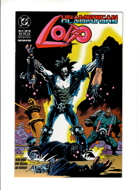 Lobo: Unamerican Gladiators #1-4 (1993) Complete Series