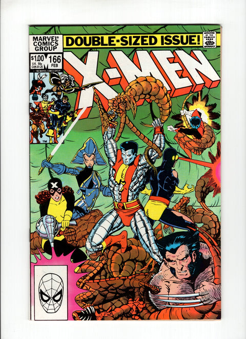 Uncanny X-Men, Vol. 1 #166 (1982) 1st Lockheed   1st Lockheed  Buy & Sell Comics Online Comic Shop Toronto Canada