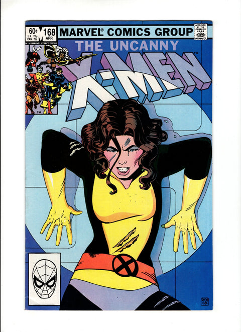 Uncanny X-Men, Vol. 1 #168 (1983) 1st Madelyne Pryor   1st Madelyne Pryor  Buy & Sell Comics Online Comic Shop Toronto Canada