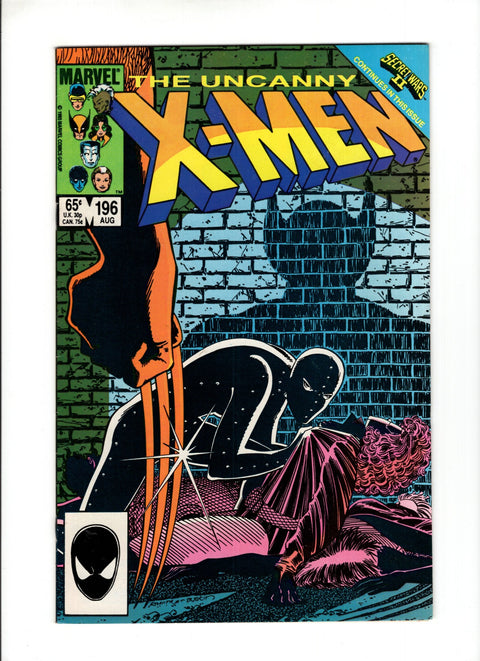Uncanny X-Men, Vol. 1 #196 (1985)      Buy & Sell Comics Online Comic Shop Toronto Canada