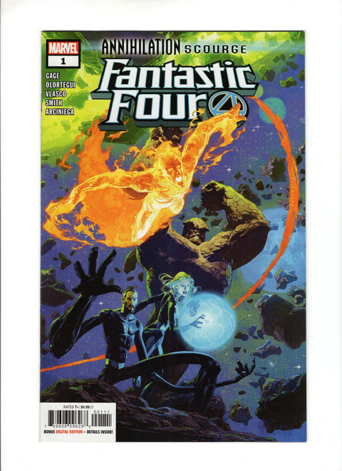 Annihilation - Scourge: Fantastic Four #1 (Cvr A) (2019) Regular Josemaria Casanovas Cover  A Regular Josemaria Casanovas Cover  Buy & Sell Comics Online Comic Shop Toronto Canada