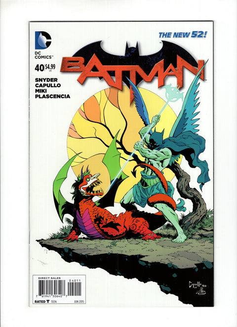 Batman, Vol. 2 #40 (Cvr A) (2015) Greg Capullo Regular Cover  A Greg Capullo Regular Cover  Buy & Sell Comics Online Comic Shop Toronto Canada