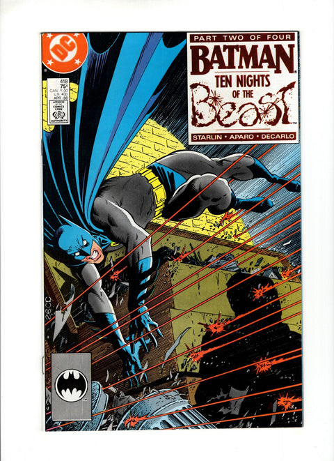 Batman, Vol. 1 #418 (1988)      Buy & Sell Comics Online Comic Shop Toronto Canada
