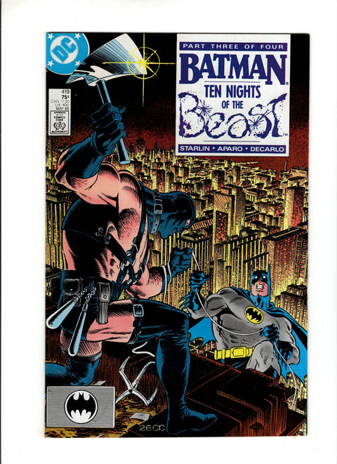 Batman, Vol. 1 #419 (1988)      Buy & Sell Comics Online Comic Shop Toronto Canada
