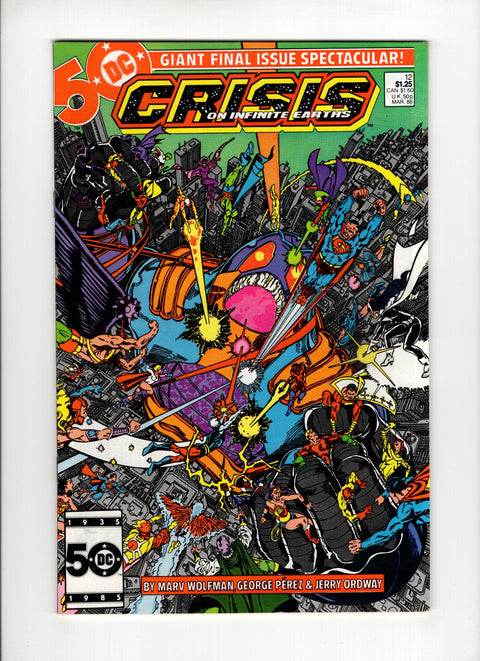 Crisis On Infinite Earths #12 (1986)      Buy & Sell Comics Online Comic Shop Toronto Canada